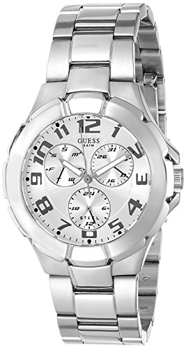 Guess Damen-Armbanduhr Analog Edelstahl W13582L2