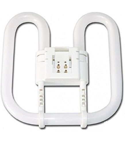 Lampadina Fluorescente 2D 4Pin Elpine 38W - Risparmio Energetico Classe A, Tubo Sottile