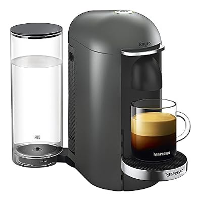 Krups Nespresso machine à capsules nespresso vertuo krups titane café expresso, grande tasse et mug