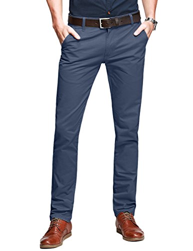 Match 8025 - Pantalón Chino Tapered para Hombre(Azul índigo (Indigo Blue),32W x 31L (ES 42))