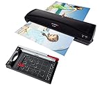 Cizalla Olympia G 3310: corte perfecto para fotos, tarjetas y papel impreso o plastificado.