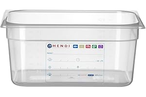 HENDI 880166 Contenitori a Tenuta d'Aria Gastronorm 1/2