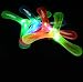 Produktbild UChic 3 STÜCKE Frisbee Glühende Outdoor-spiele Boomerang Kunststoff Outdoor-spielzeug Für Kinder Rebound Darts Frisbee Ring Farbe Zufällig