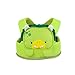 Trunki ToddlePak Fuss Free Toddler Reins, Green Dudley Dinosaur
