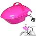 Produktbild cyclingcolors TOPCASE FAHRRADBOX Kinder FAHRRADKOFFER MÄDCHEN FAHRRADSITZ PINK PUPPENSITZ