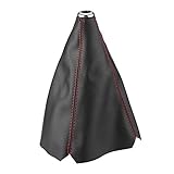 (fácil instalación): simplificar EL procedimiento de instalación, EL Boot Cover está Diseñado para SER Lo suficientemente Grande y se puede cortar algunos Off dependiendo de la altura de la Palanca de cambio. quitar (torsión, desenroscar) SU viejo pomo del cambio. por Lo que introducir La rueda trasera para SU Coche. Las Ranuras en la piel alineados perfectamente con Las Ranuras en el marco