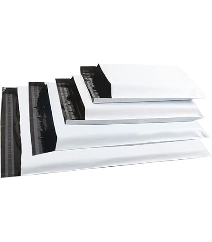 Imballaggio Per Spedizioni HVDHYY Buste Spedizione Plastica 40x50cm Nero - 20 Pezzi - Impermeabili, Autoadesive - Per Vinted, Pacchi Buste Impermeabili Corrieri - 11