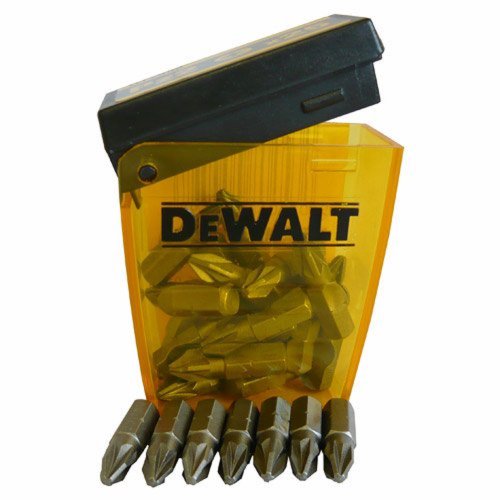 DeWALT Tic Tac-Box mit 25 x PZ2 25 mm, DT7908-QZ
