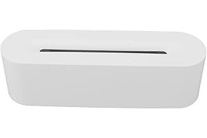 TOPINCN Nawilżacz z Dyfuzorem Płomieni 7 Kolorów Płomieni z ochroną Automatycznego Wyłączania Kolorowy płomień Dyfuzor Zapachowy Nawilżacz Bezszumowy Dyfuzor Olejków Eterycznych (Biały)