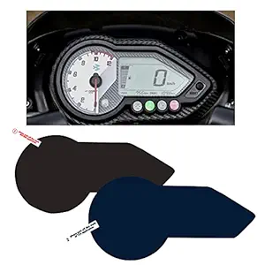 NIKAVI SMSG01 Speedo Meter Screen Protector Scratch Guard Compatible for - Bajaj Pulsar 125, 150, 180F, 220F + NKVKC