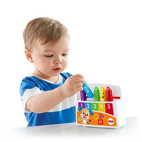 Fisher-Price Les Crayons émotifs jouet pour apprendre à bébé les émotions, les couleurs et les chiffres, avec chansons et phrases, 18 mois et plus, FBP44 – Image 5