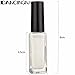 DANCINGNAIL 10ml White Peel Off Liquid Nail Art Tape Latex Hedge Palisade Easy Clean Salon