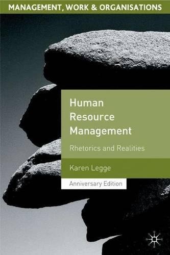 Download Human Resource Management Rhetorics and Realities Ebook Free