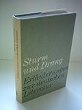 Image de Sturm und Drang: Erläuterungen zur deutschen Literatur