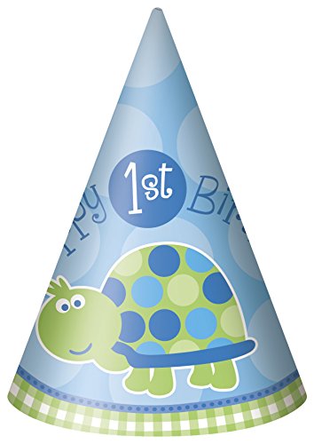 Unique Party Supplies / Partyhütchen 1 Geburtstag Kleine Schildkröte