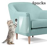【MAXIMIZAR LA PROTECCIÓN DE LOS MUEBLES】 El adhesivo protector del sofá Cat se adhiere a las superficies más comunes, cuero, madera y vidrio, etc.Protege su tapicería, puertas blindadas, sofá de cuero, paneles de puertas de automóviles y trabajos en madera del daño de la uña de gato.