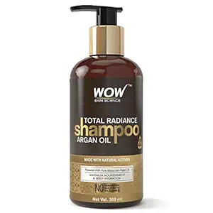 WOW Skin Science Total Radiance No Parabens, Sulphate & Silicone Shampoo, 300ml