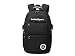 Produktbild LridSu Multifunktional Leinwand Wasserdicht Laptop Computer Tablet Rucksack für Student Boy Man