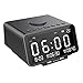 Produktbild Wecker FM-Radio Innenthermometer AUX-IN-Lautsprecher Dual USB Ladeanschluss Snooze und Dual Alarm für Schlafzimmer , black