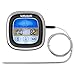 Produktbild WELQUIC Thermometer Bratenthermometer Grill Thermometer BBQ Digital Thermometer Fleisch Thermometer mit großen LCD-Display, Silber+Schwarz