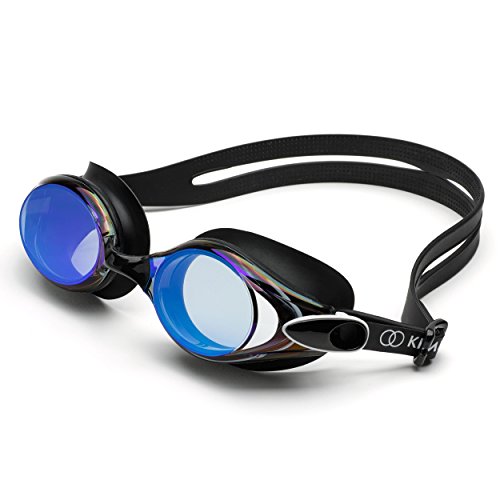 Kimedo® Profi Schwimmbrille | Taucherbrille Tauchermaske Goggles Schwimmzubehör Chlorbrille Unterwasserbrille Aqua Brillen Wasser Brille Swimming Glasses Wassersport Brille Diving Mask - 2