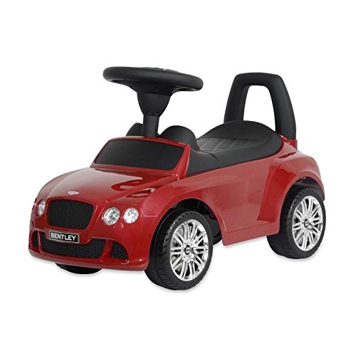 Red Bentley - Baby Toddlers Ride On Push Along Ride on Car with Sounds