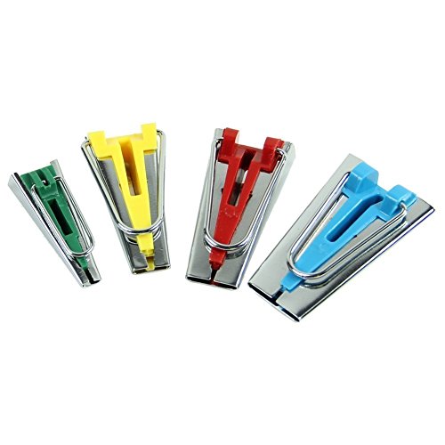 SurePromise One Stop Solution for Sourcing Set para Coser Cinta de biés de Tela Maker para Costura Manualidades 6cm 12cm 18cm 25cm