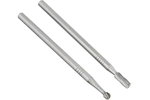 PROXXON 2228750 - Blister 2 frese in metallo duro, nero