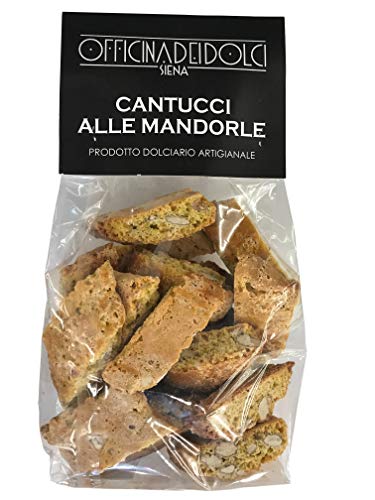 OFFICINA DEI DOLCI-CANTUCCI ALLE MANDORLE IGP SIENA - BUSTE DA 300 GR