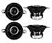(2) Pairs of Kicker 41DSC354 3-1/2 3.5 D-Series 3-Way Car Speakers with Thin-profile Woofers Totaling 320 Watt Peak/80 Watt RMS RS.11699.00