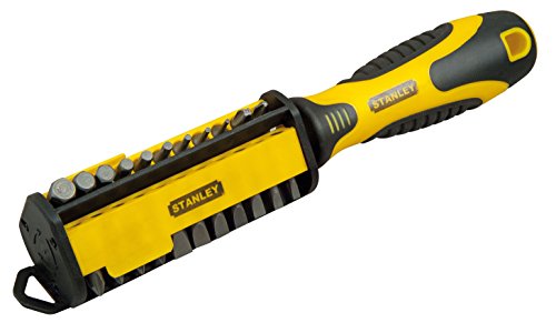 Stanley Multibit- Schraubendreher-Set 35 teilig, Phillips/Schlitz/Torx/Innensechskant, Bit-Organizer, STHT0-70885 - 3