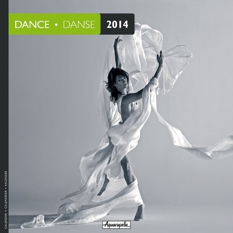AQUARUPELLA 2014: 17x17 Wandkalender / Tanz