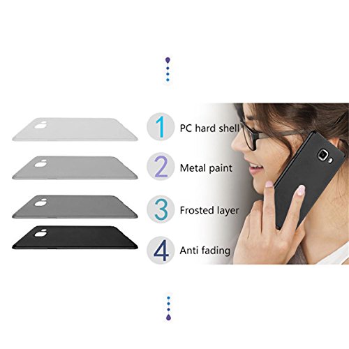 Samsung Galaxy A5 2017 Hülle Case, Aostar Plating Bumper Case Ultra Dünn Hart-PC Schale Rückschale Handyhülle Schutzhülle für Samsung Galaxy A5 2017 - 5