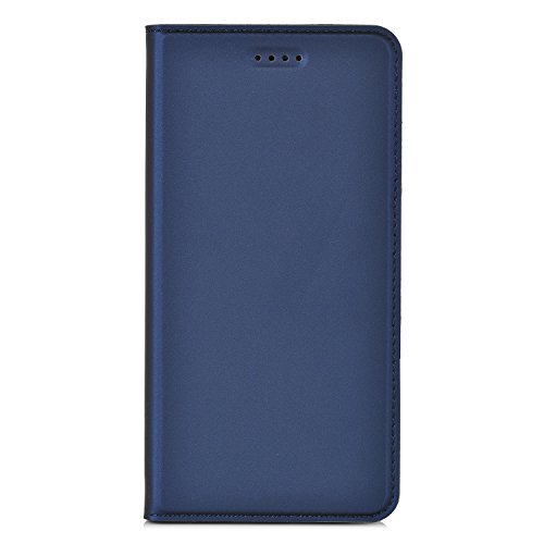 LG K4 2017 Hülle, IVSO Hohe Qualität Advanced Shock Absorption Technology Case Folio Tasche Cover für LG Mobile K4 (2017) Dual Sim Smartphone (5.0 Inch IPS Screen, 8GB Storage, Android 6.0) Smartphone (Für LG Mobile K4 (2017), Blau)