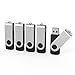 Produktbild Aiibe USB Flash Drives 2.0 Pen Drives Memory Stick Schwarz 4 32GB*5