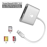 compact flash card reader usb c ✔Elegante y portátil: diseño compacto y carcasa de aluminio ligero para una portabilidad superior. Diseñado para MacBook de 2016/2017 (Pro), MacBook de 12 pulgadas, Chromebook Pixelfor Surface Book.