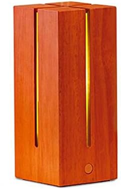 YIXIN Air Humidifier Bamboo Wood + PP Material 130ML Capacity Aromatherapy Diffuser / Essential Oil Diffuser (Smart Chip, Glass Glaze Copper Atomized Sheet,Ultrasonic Atomization,warm Light LED Nightlight) Health and Energy Saving - Wood Color