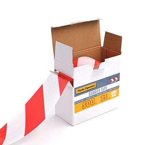 Plastic Dynamics® Absperrband 75 mm x 500 m - 5