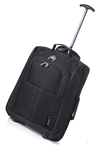 5 Cities 55cm/50cm Cabin Trolley Carry-on Hand Luggage Bag for Easyjet & Ryanair
