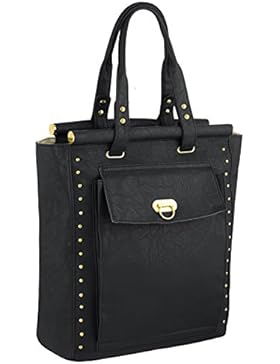 Damen Flo Ubersat Designer Kuntsleder Einkaufstasche Frauen Schultertasche Handtasche