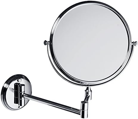 Morct Wall Mounted Double Face Cosmetology Mirror Enlargement Mirror Fold Wall Mirrormodern And Simple, Comfortable And Durable Home, Beautiful And Dirty