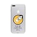 Produktbild licaso iPhone 7 Plus IP7+ Handyhülle TPU mit Ich Bin Dann mal Weg Print Motiv - Transparent Cover Schutz Hülle Aufdruck Lustig Funny Druck