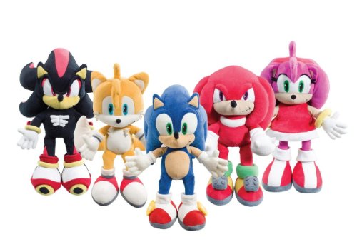 Preisvergleich Produktbild Nintendo Sonic Plüsch Plüschfigur Plüschtier ca.30 cm rot *NEU*