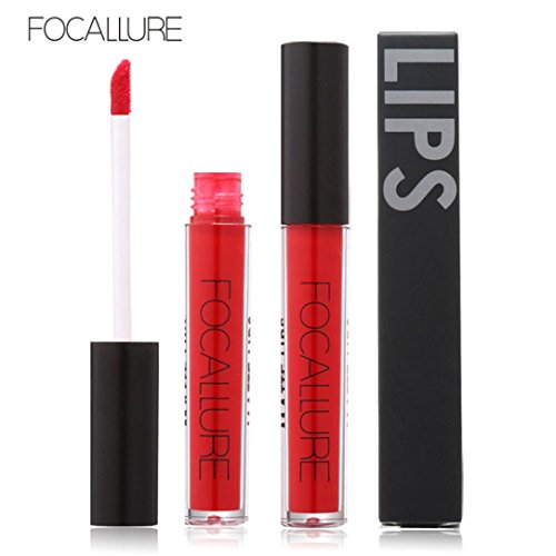 Yogogo Neue Art und Weise Lippenstift Kosmetik Frauen sexy Lippen Metallic Lip Gloss - 2