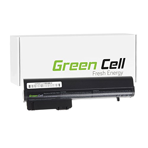 Green Cell® Standard Serie MS06 MS06XL Laptop Akku für HP EliteBook 2530p 2540p | HP Compaq 2510p nc2400 nc2410 (6 Zellen 4400mAh 10.8V Schwarz)