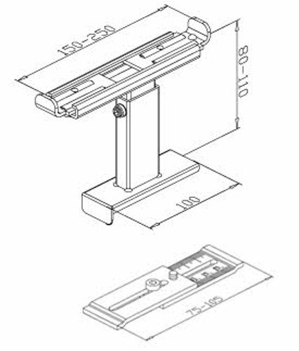 Buderus Heizkörperbefestigung Fensterbankträger Klemmfix 2007 - 3