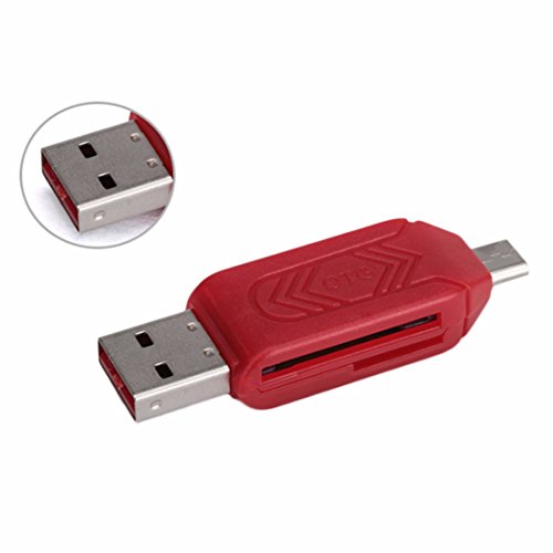 Universal Kartenleser Handy PC OTG Kartenleser Mikro USB zufällige Farbe - 5