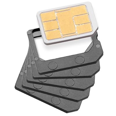 STK Nano Sim to Micro Sim Card Adaptor (Pack of 5)