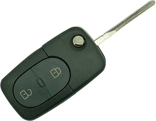 Chequers Motorstore Audi A2 A3 A4 A6 A8 Tt 2 Button Key Fob Remote Key Fob 1620 1616 Battery and Blade