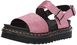 dr martens pascal pink metallic  Dr. Martens Damen Voss Slingback Sandalen Pink Fine Glitter Pu 650, 37 EU